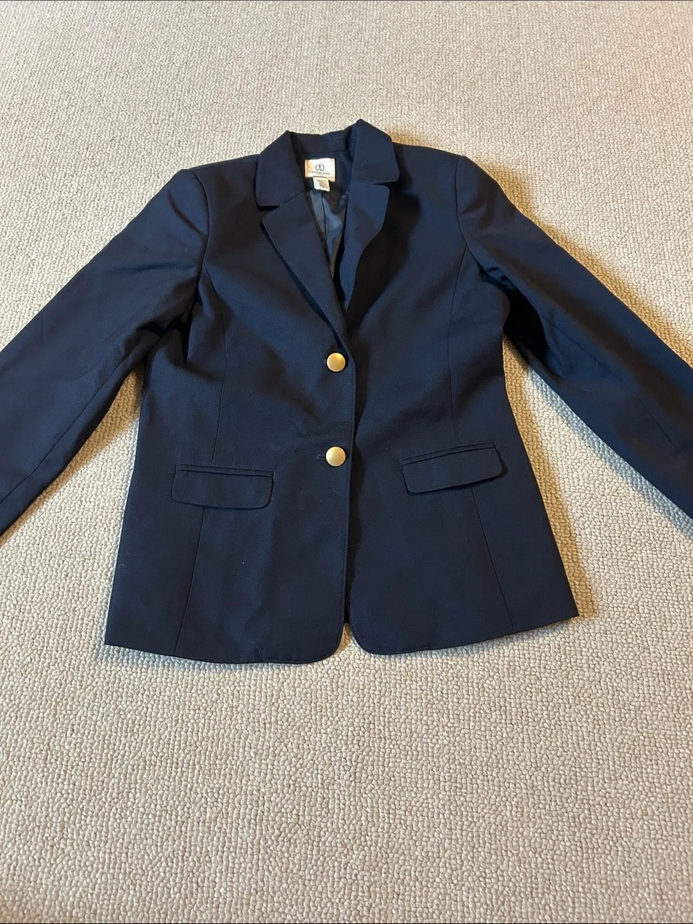 Lands End Girls School Uniform Blazer